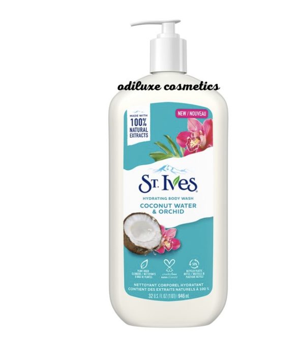 St. Ives Coconut Water and Orchid Hydrating Body Wash 32 fl oz / 946ml (US)