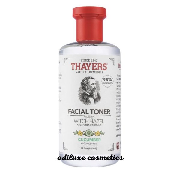 Thayers Natural Remedies Witch Hazel Alcohol Free Toner with Cucumber 12 fl oz / 355ml (US)