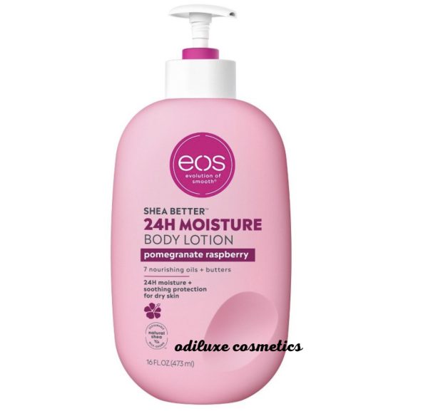 eos Shea Better Moisture Body Lotion – Pomegranate Raspberry – 16 fl oz / 473ml (US)