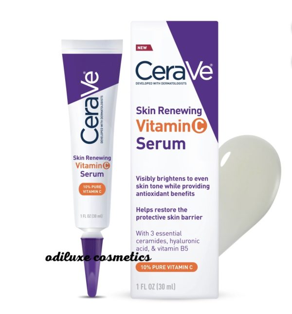 CeraVe Skin Renewing Vitamin C Serum – 1 fl oz (US)