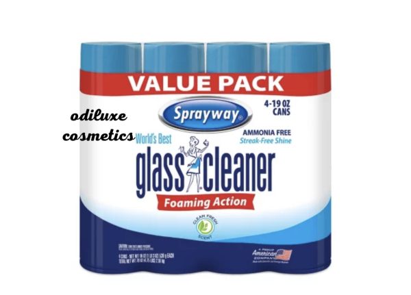 Sprayway Glass Cleaner, 19 oz. cans Pack of 4 (US)