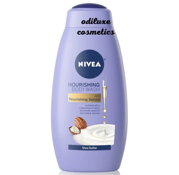 NIVEA Nourishing Shea Butter Body Wash with Nourishing Serum, 20 fl. oz. (US)