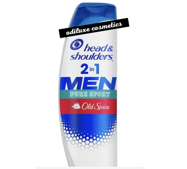 Head and Shoulders Old Spice Pure Sport Mens Anti-Dandruff Shampoo, 12.8 fl oz (US)