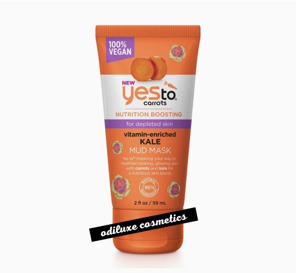 Yes To Carrots 100% Vegan Vitamin-Enriched Kale Mud Mask (US)