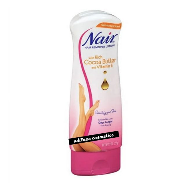 Nair Hair Removal Body Cream, Cocoa Butter and Vitamin E (US)