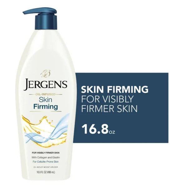 Jergens Skin Firming Body Lotion, with Collagen and Elastin, 16.8 fl oz (US)