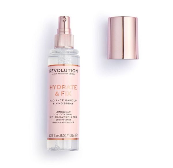 Makeup Revolution Hydrate & Fix Fixing Spray – 3.38 fl oz (US)