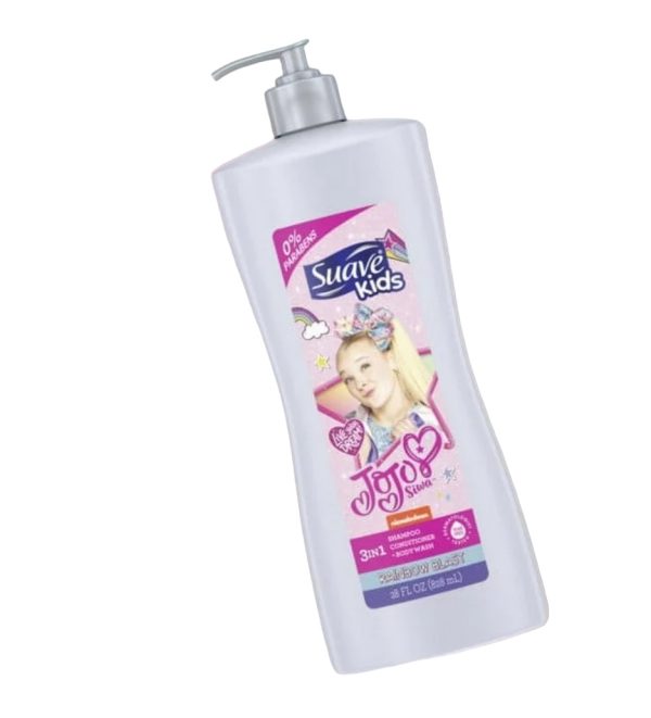 Suave Kids Jojo Siwa 3-in-1 Shampoo Conditioner & Body Wash 28 fl oz / 828ml(US)