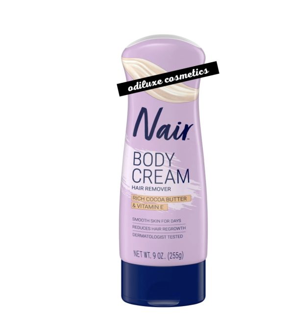 Nair Hair Removal Body Cream, Cocoa Butter and Vitamin E (US)