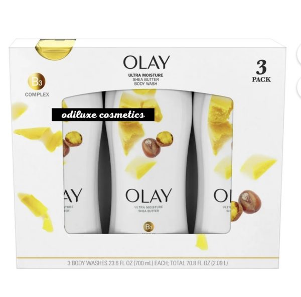 Olay Ultra Moisture Shea Butter Body Wash 23.6 fl. oz / 700ml 3 pk. (US)