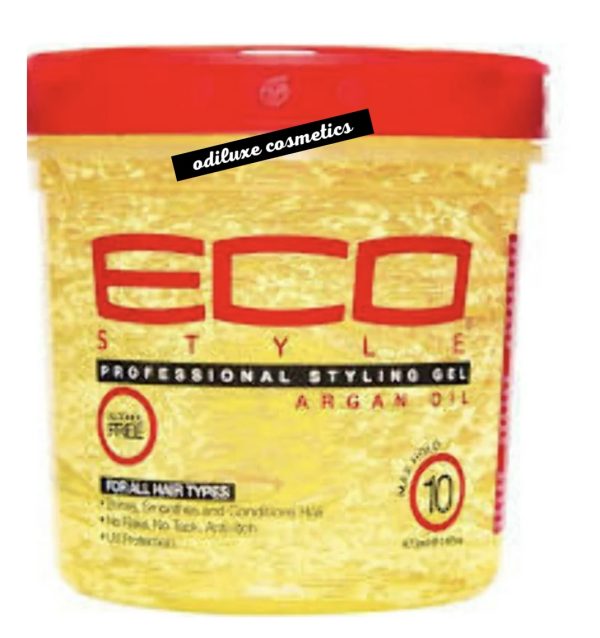 ECO STYLE Professional Styling Gel with Argan Oil – 16 fl oz (US)