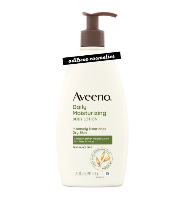 Aveeno Daily Moisturizing Lotion For Dry Skin with Soothing Oats and Rich Emollients, Fragrance Free (US)