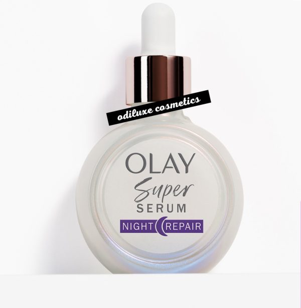 Olay Super Serum Night Repair Face Serum – Fragrance Free – 1.0 fl oz (US)