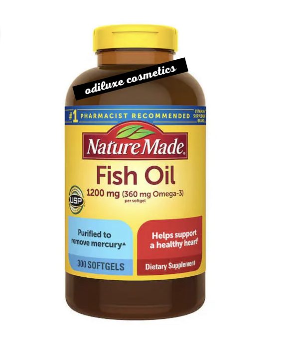 Nature Made Fish Oil, 1200mg, 300 Softgels (US)