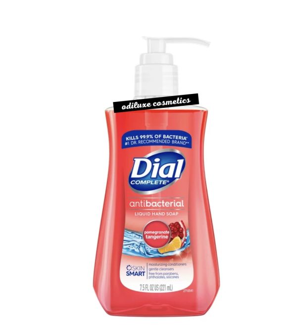 Dial Antibacterial Liquid Hand Soap, Pomegranate Tangerine Scent 7.5 fl oz (US)