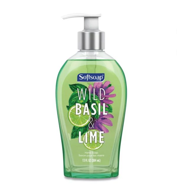 Softsoap Liquid Hand Soap, Wild Basil & Lime, 13 Ounce (US)