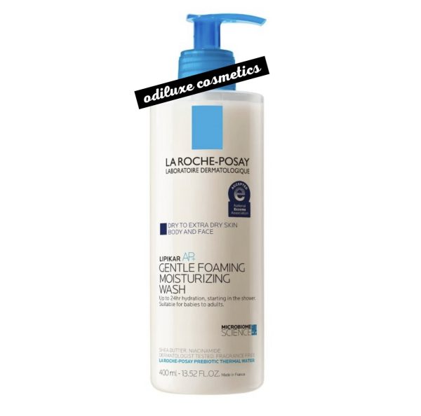 La Roche Posay Lipikar Wash AP+ Gentle Foaming Moisturizing Body & Face Wash – 13.52 fl oz (US)