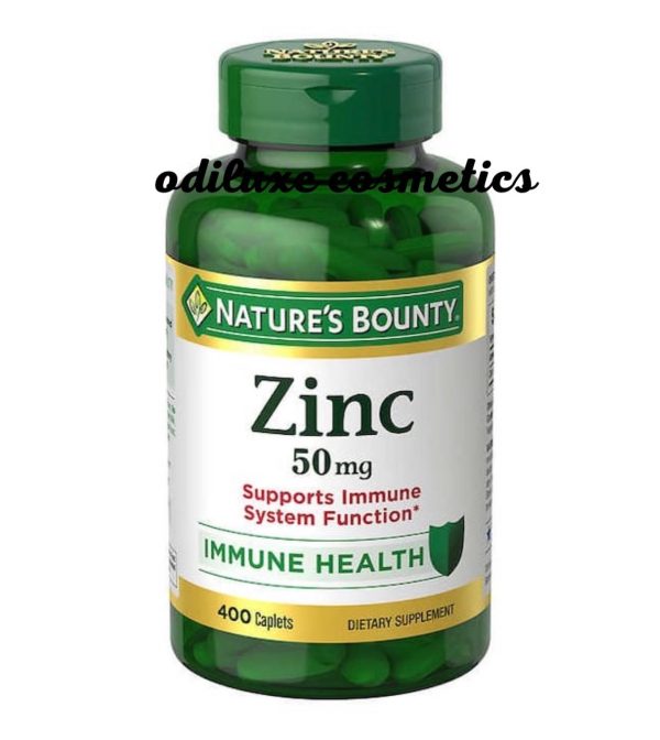 Nature’s Bounty Zinc 50mg, 400 Caplets (US)