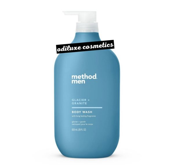 Method Men’s Glacier+Granite Body Wash – 28 fl oz / 828ml (US)