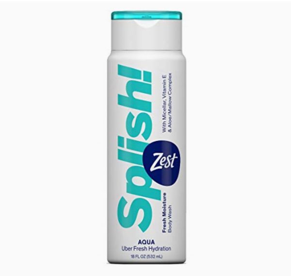 Zest Splish Aqua Body Wash, 18 oz / 532ml (US)