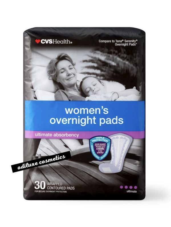 CVS Health Overnight Pads Ultimate Absorbency Size 4 (US)