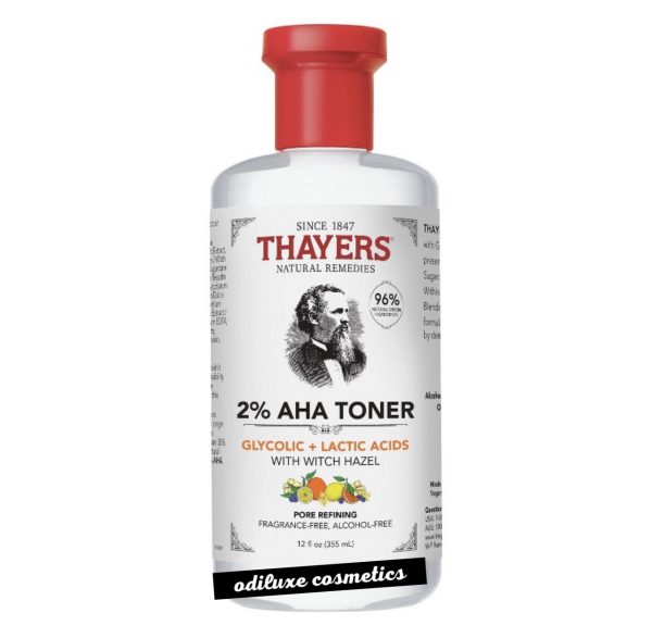 Thayers Natural Remedies 2% AHA Exfoliating Toner – 12 fl oz / 355ml (US)