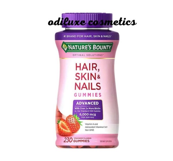 Nature’s Bounty Hair, Skin and Nails Advanced, 230 Gummies (US)