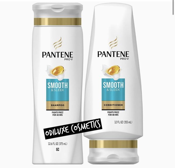 Pantene Pro-V Smooth & Sleek Shampoo & Conditioner Set 12.6 Fl oz (US)