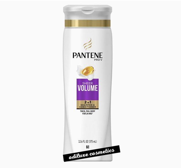 Pantene Pro-V 2 in 1 Shampoo & Conditioner, Sheer Volume with Collagen, 12.6 oz / 375 (US)