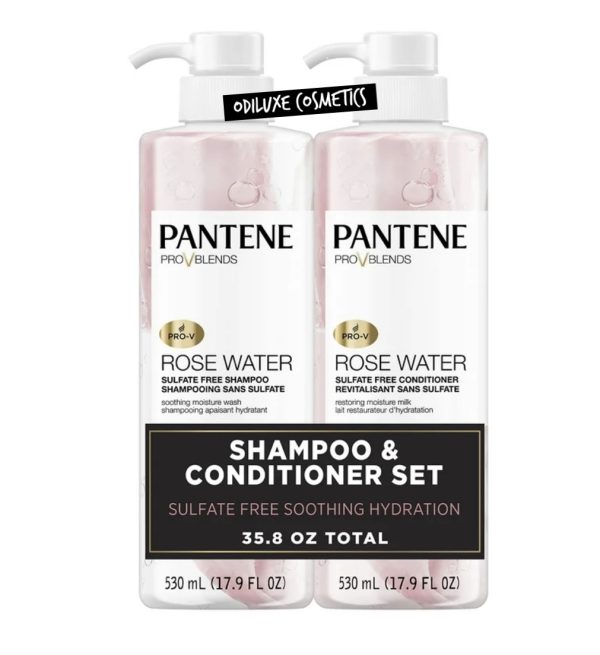 Pantene Sulfate Free Shampoo and Conditioner Set, (US)