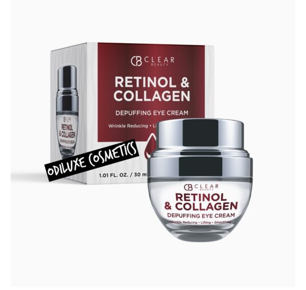 Clear Beauty Retinol & Collagen Eye Cream – For Dark Circles and Puffiness (US)