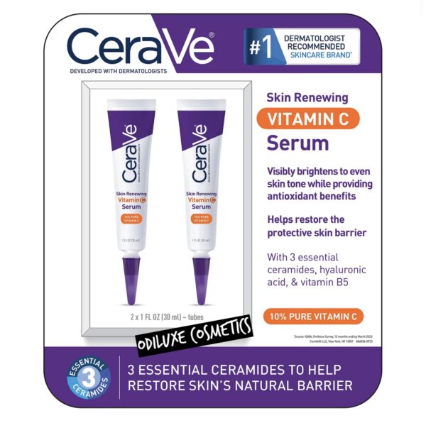 CeraVe Skin Renewing Vitamin C Serum, 1 oz., 2 pk. (US)