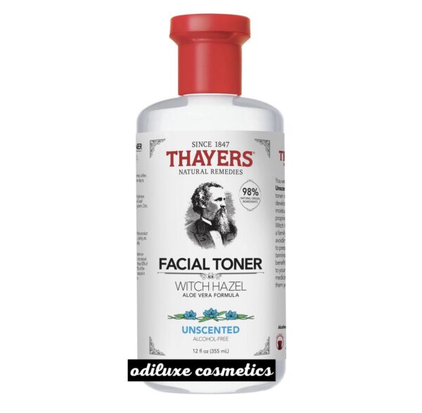 Thayers Natural Remedies Witch Hazel Alcohol Free Unscented Toner – 12 fl oz (US)