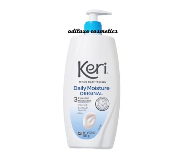 Keri Daily Dry Skin Therapy Moisturizing Original Body Lotion, Lightly Scented, 20 oz (US)