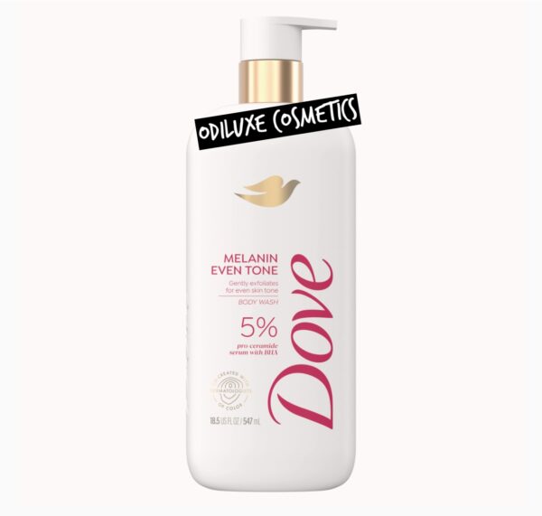 Dove Serum Body Wash – 5% Pro-Ceramide Serum with BHA – Melanin Even Tone – 18.5 fl oz (US)
